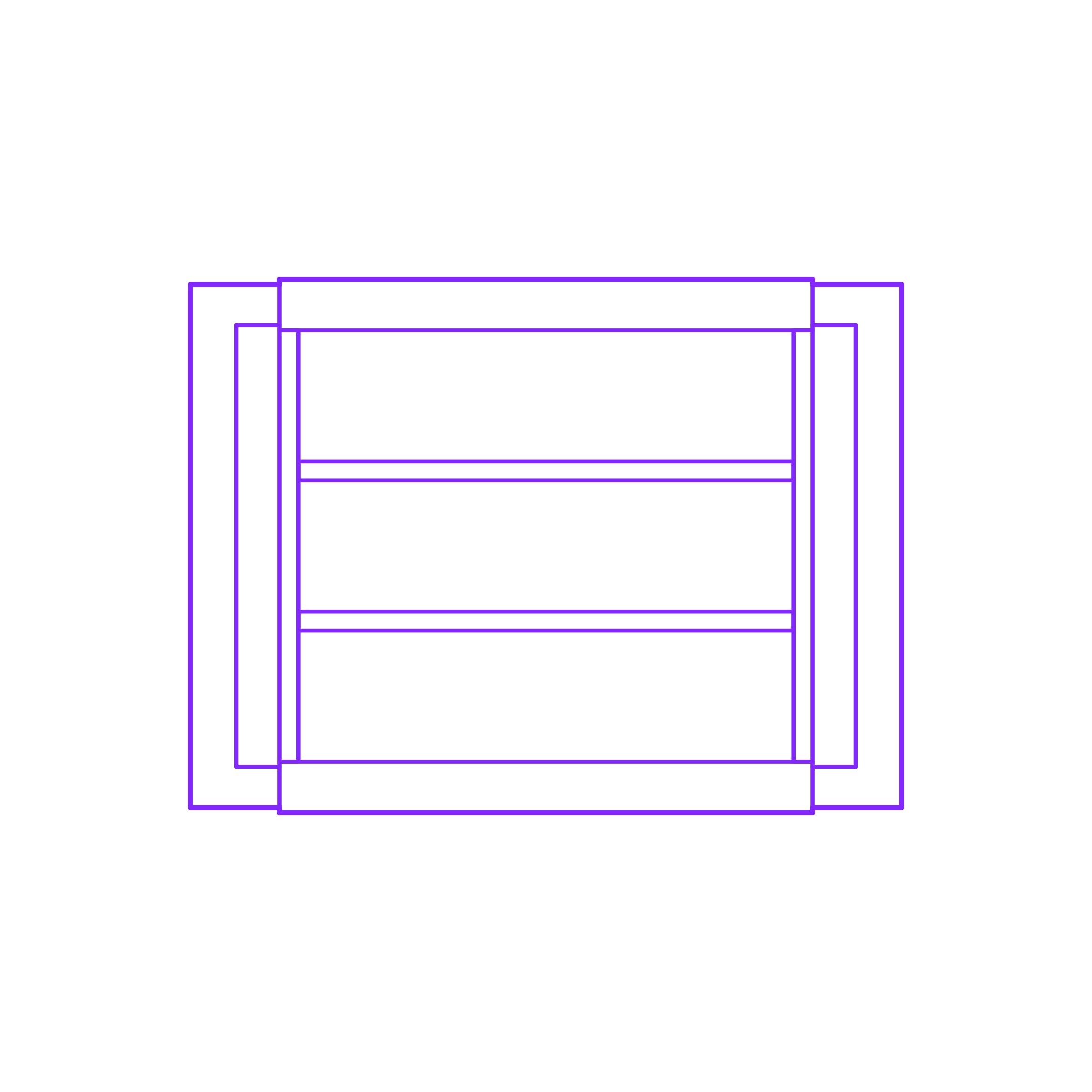 Buildings Window Security Bars Grille 4 Bar Editable Svg Line Art Free Vectors